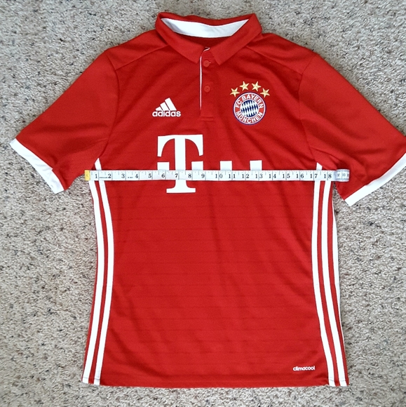 Adidas Youth Soccer Bayern Munchen Jersey, X-Large - Picture 3 of 10